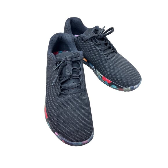 NOBULL Womans Black Floral Canvas Low Sneakers Sz 10.5 SKU 9587 - Picture 15 of 15